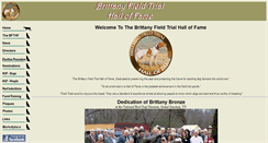 Desktop Screenshot of brittanyfieldtrialhalloffame.com